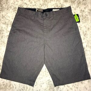 Volcom Frickin Modern True To This Stretch Shorts - Charcoal Heather - 34 NWT